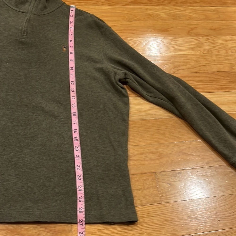 Polo Ralph Lauren men’s estate rib 1/4 zip up sweatshirt size xlarge. - Picture 8 of 8
